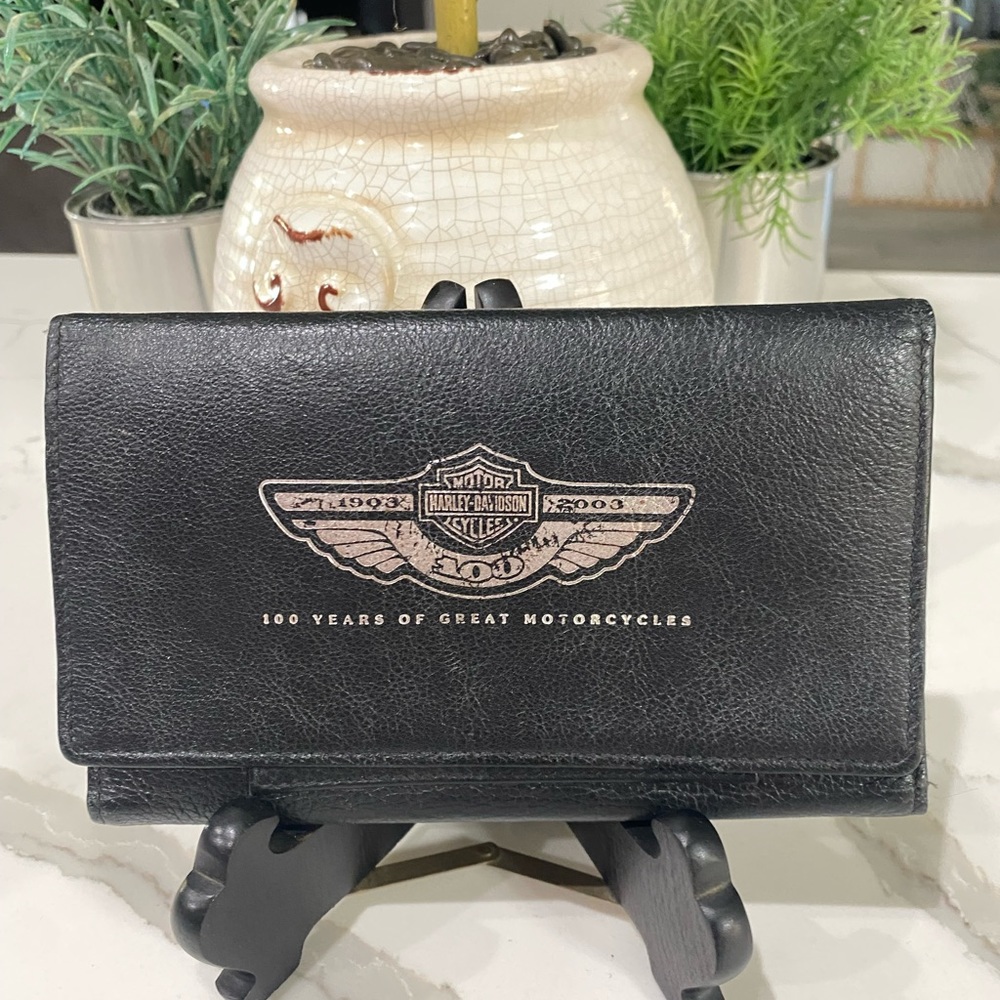 Vintage Harley Davidson woman’s Wallet size 6.5x4